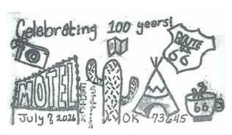 Centennial Pictorial Postmarks Coming to Oklahoma Route 66 this Summer