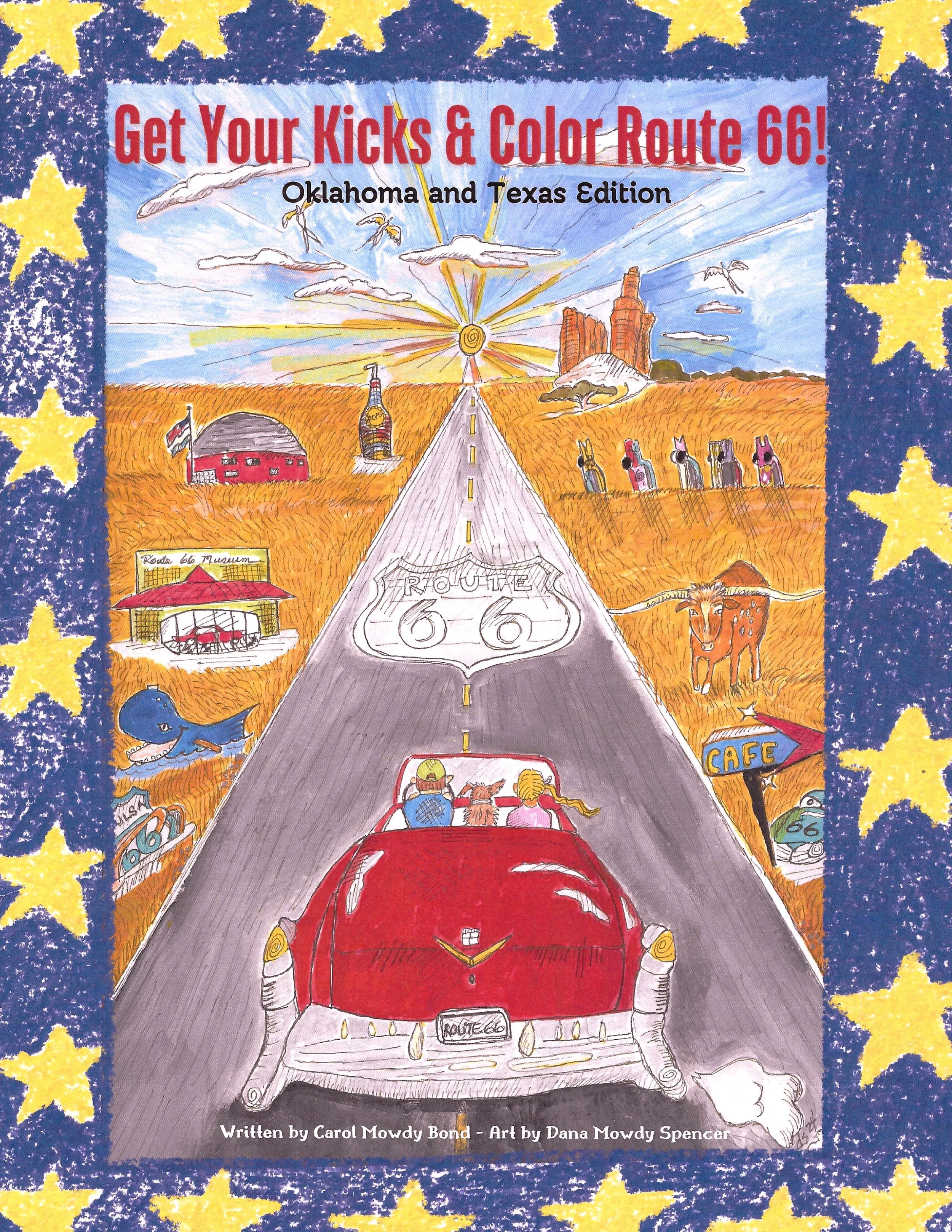 Get Your Kicks & Color Route 66!
