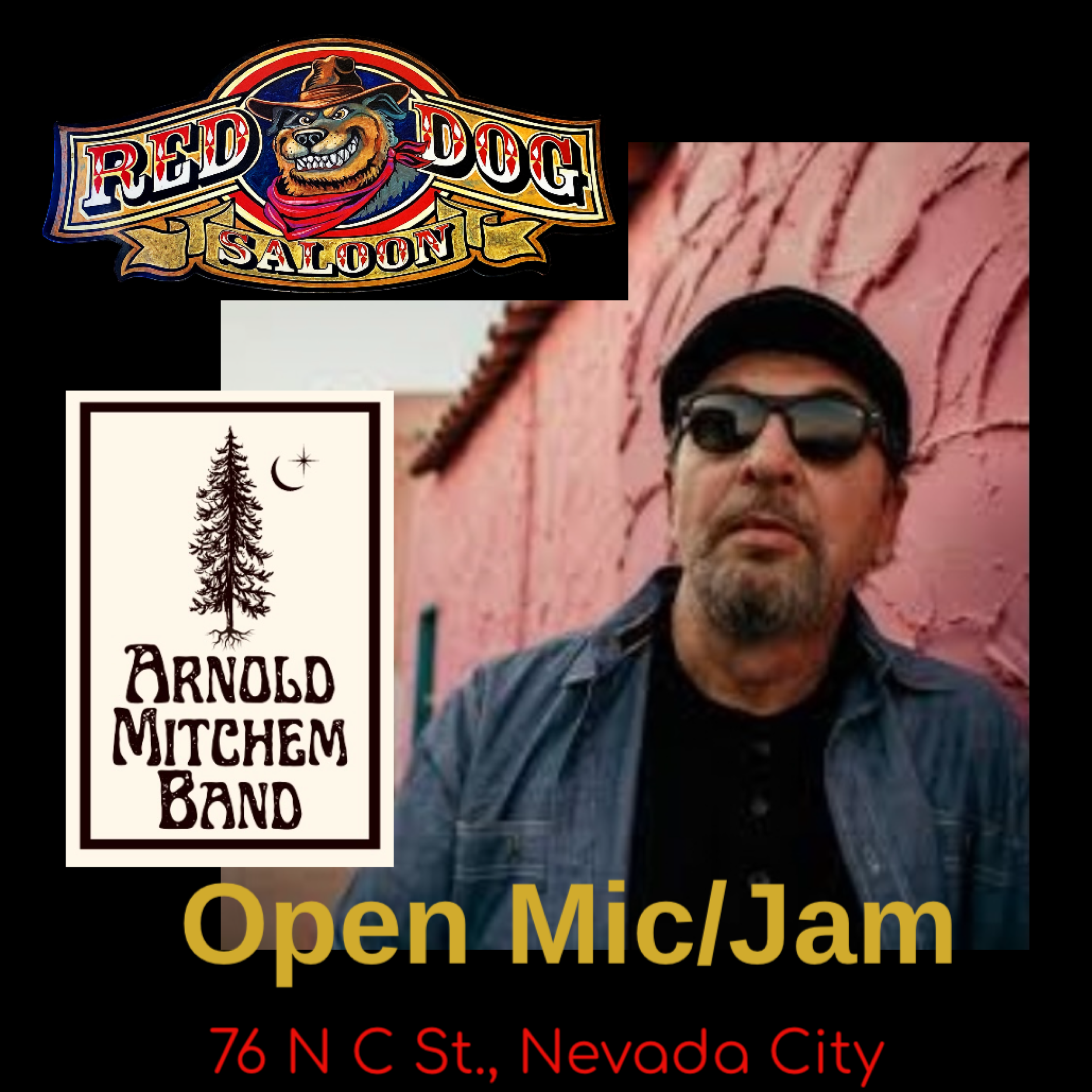 Arnold Mitchem hosts Open Mic/Jam