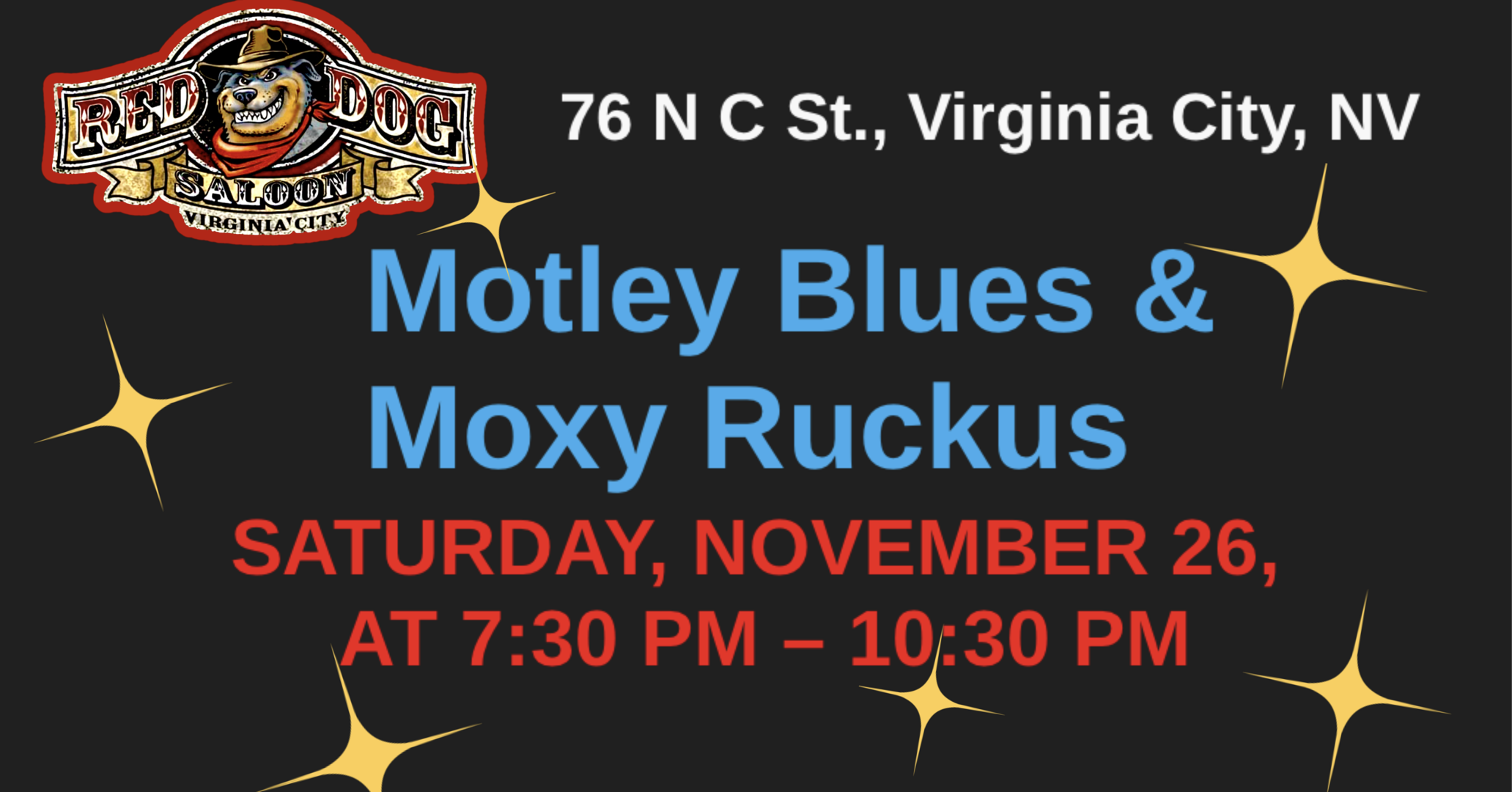 Mo'z Motley Blues and Moxy Ruckus