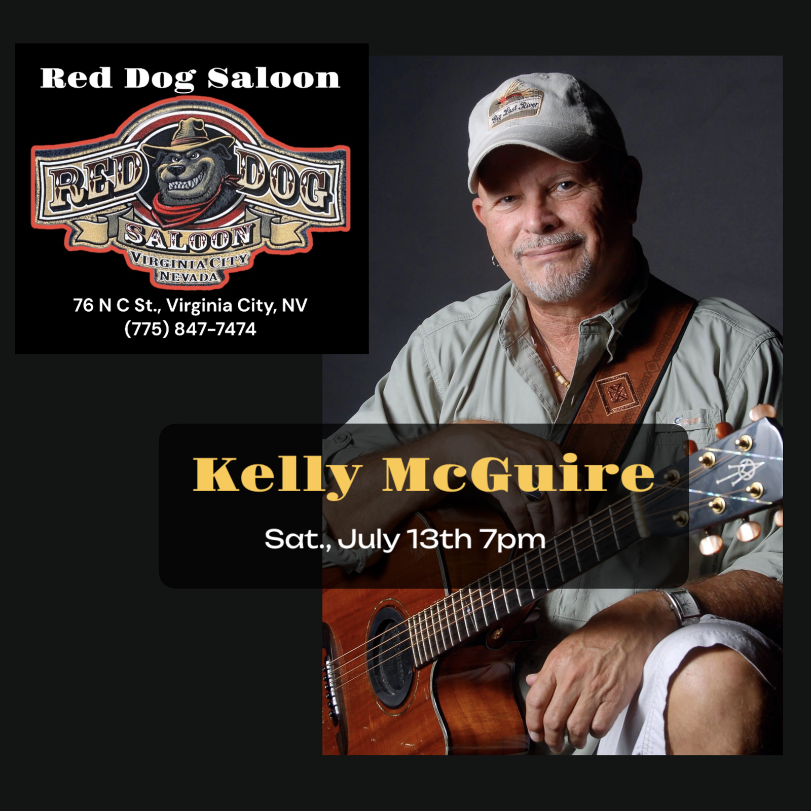 Kelly McGuire Island Tour Tix $15