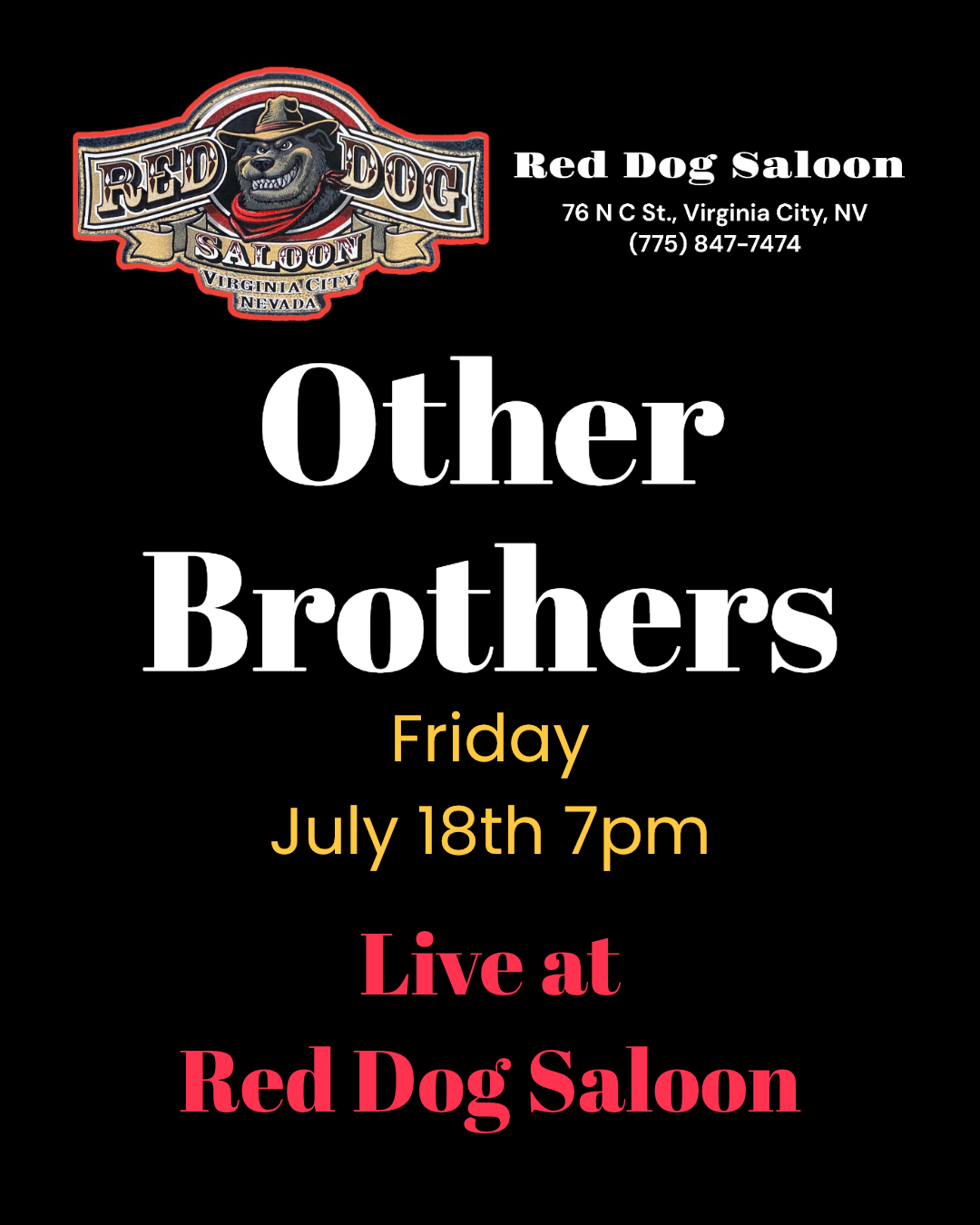 Other Brothers Live at Red Dog Saloon