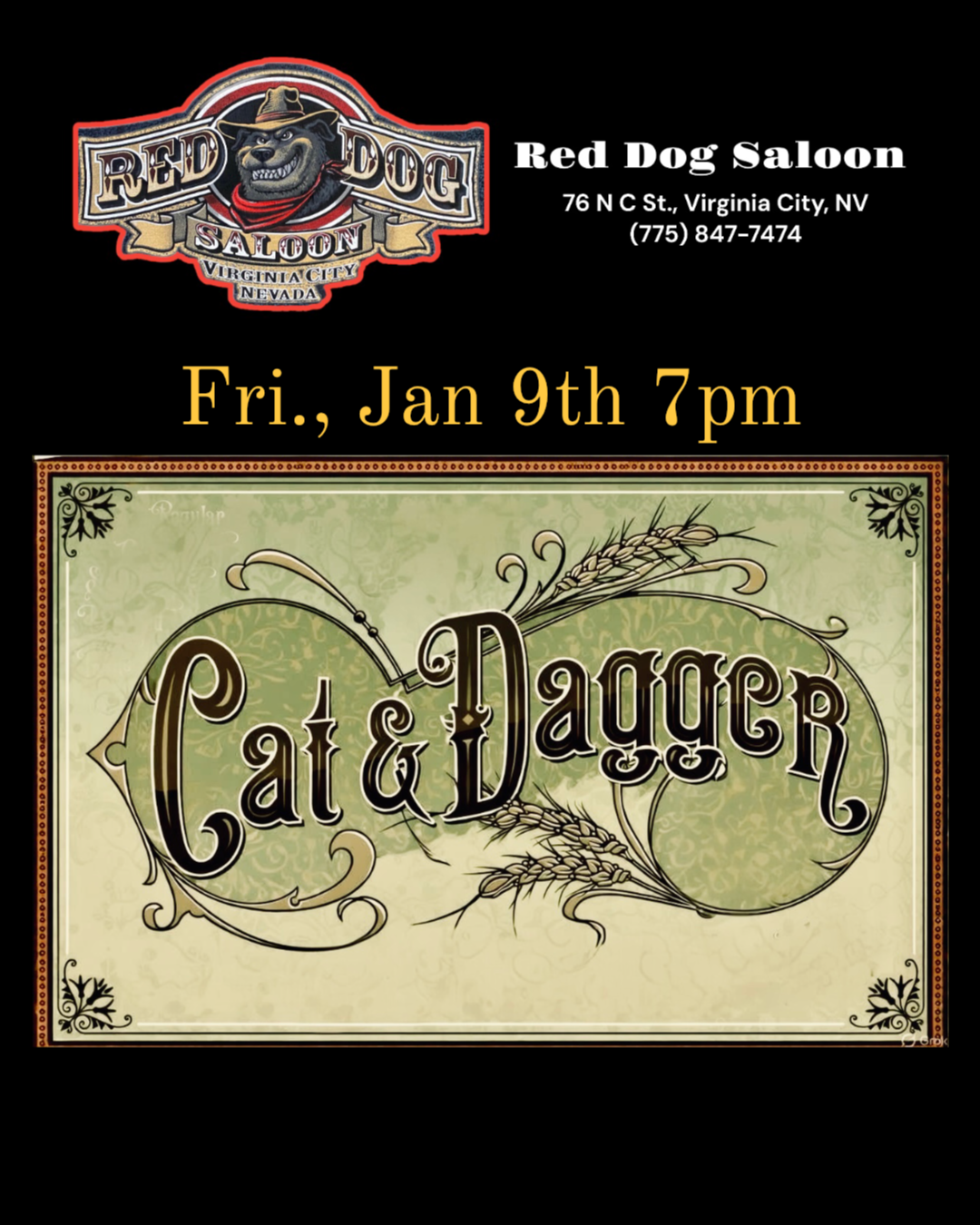 Cat &amp; Dagger - Adam Bishop and Kelsey Michelle