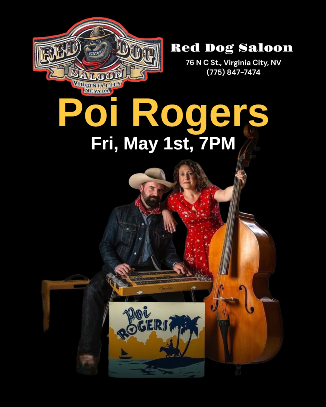 Poi Rogers live at Red Dog Saloon