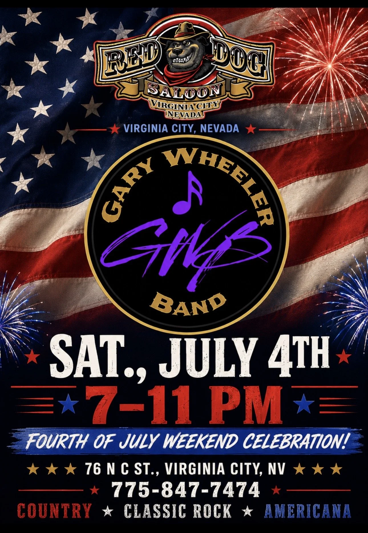 Gary Wheeler Band 4th of July