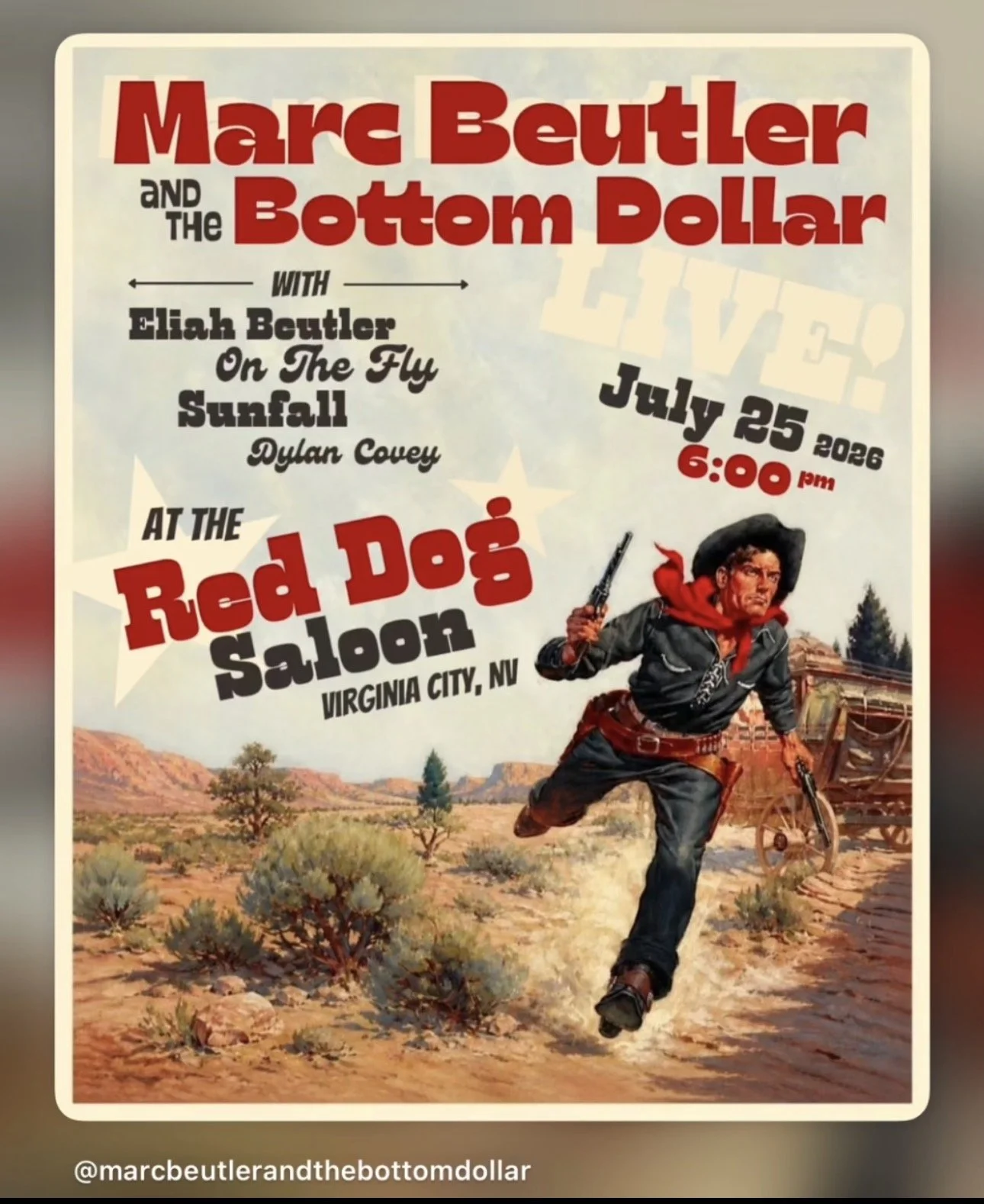 Marc Beutler and the Bottom Dollar with Special Guests
