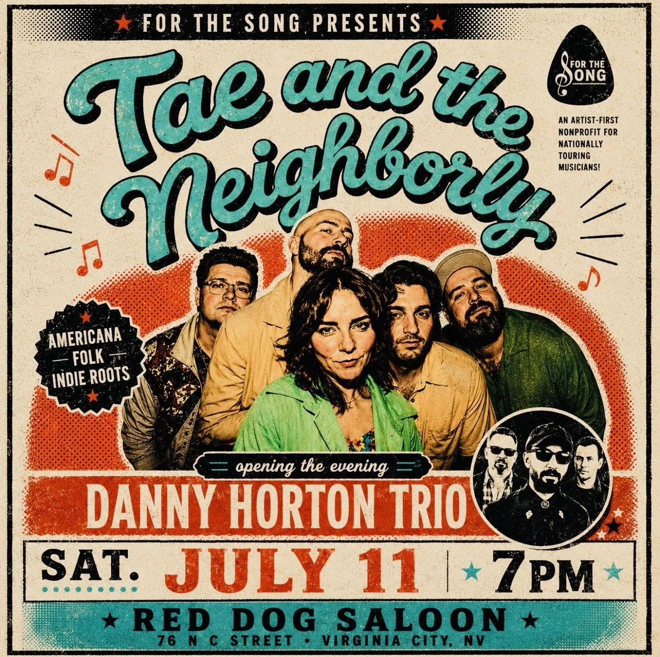 Tae & the Neighborly • Opening the Evening: Danny Horton Trio