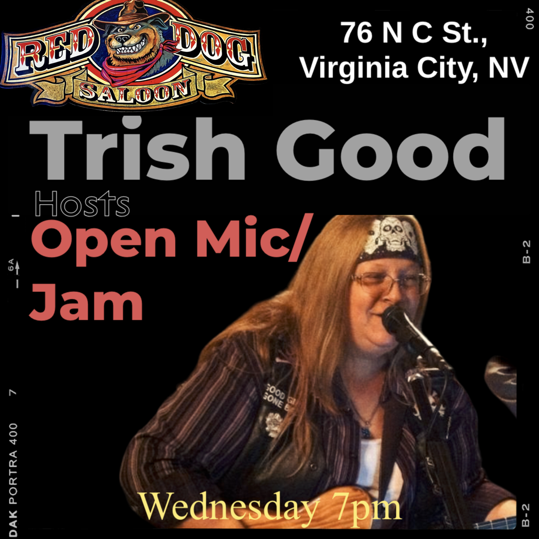 Red Dog Saloon Open Mic host Trish Good