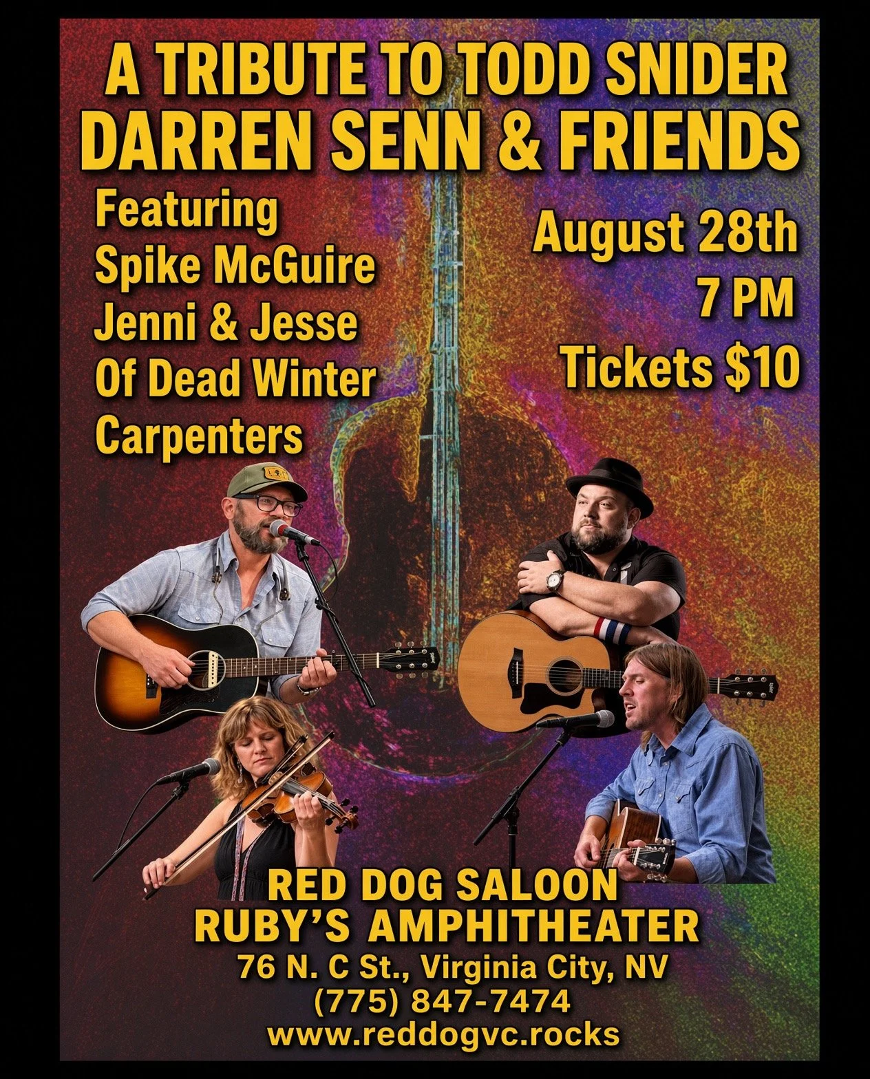 Darren Senn & Friends Celebrate the Songs and Spirit of Todd Snider