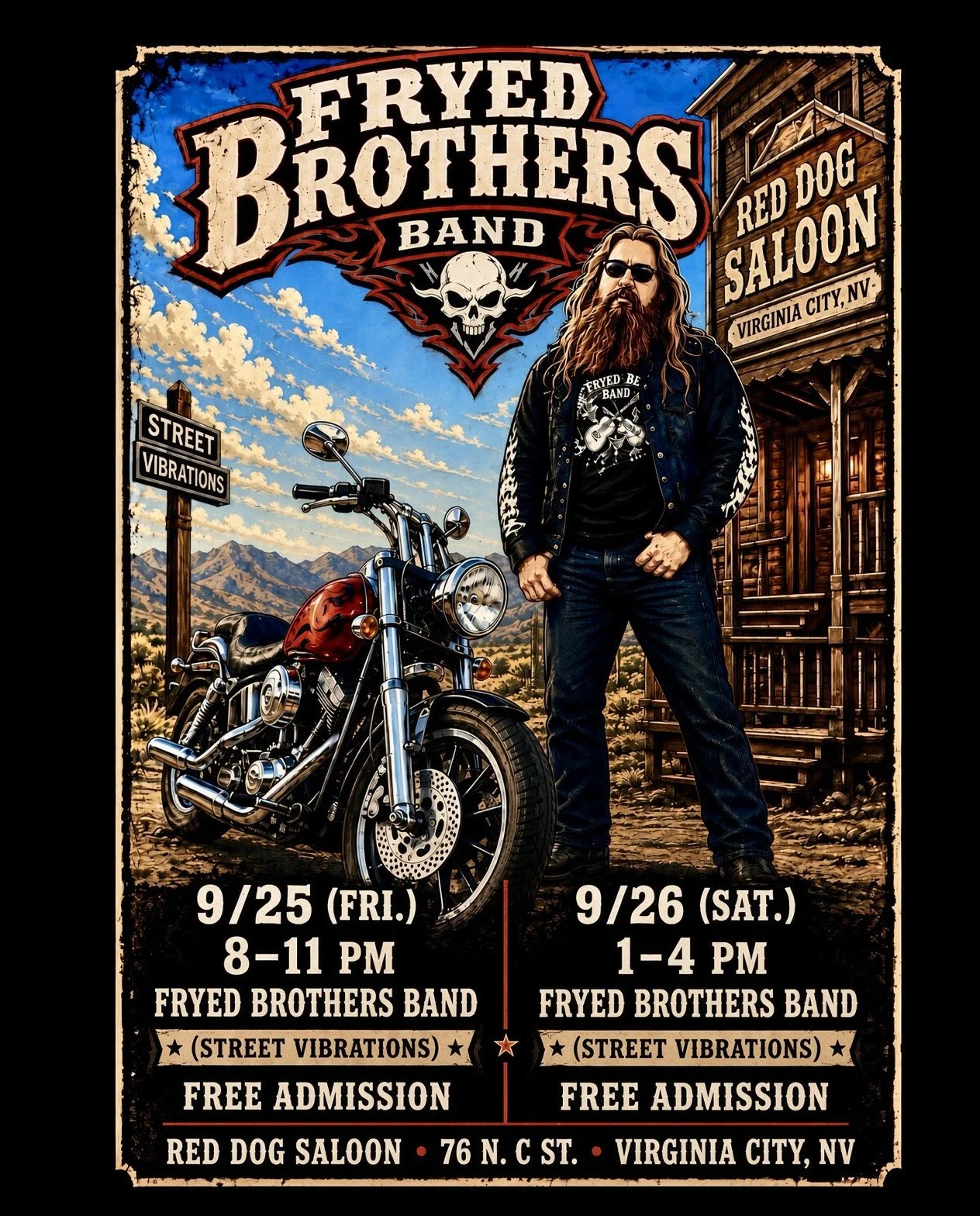 The Fryed Brothers Band • Street Vibrations 2026