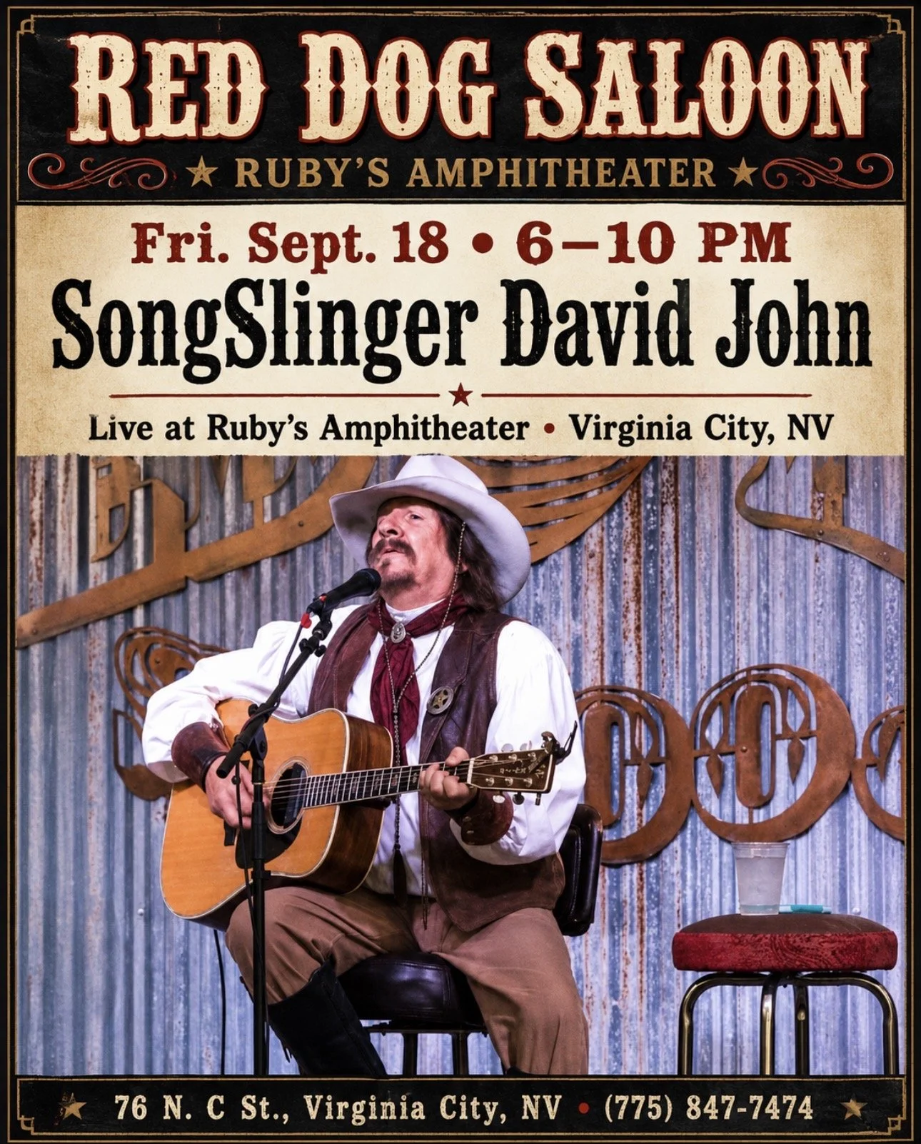 SongSlinger David John - Cowboy legends and Wild West history 