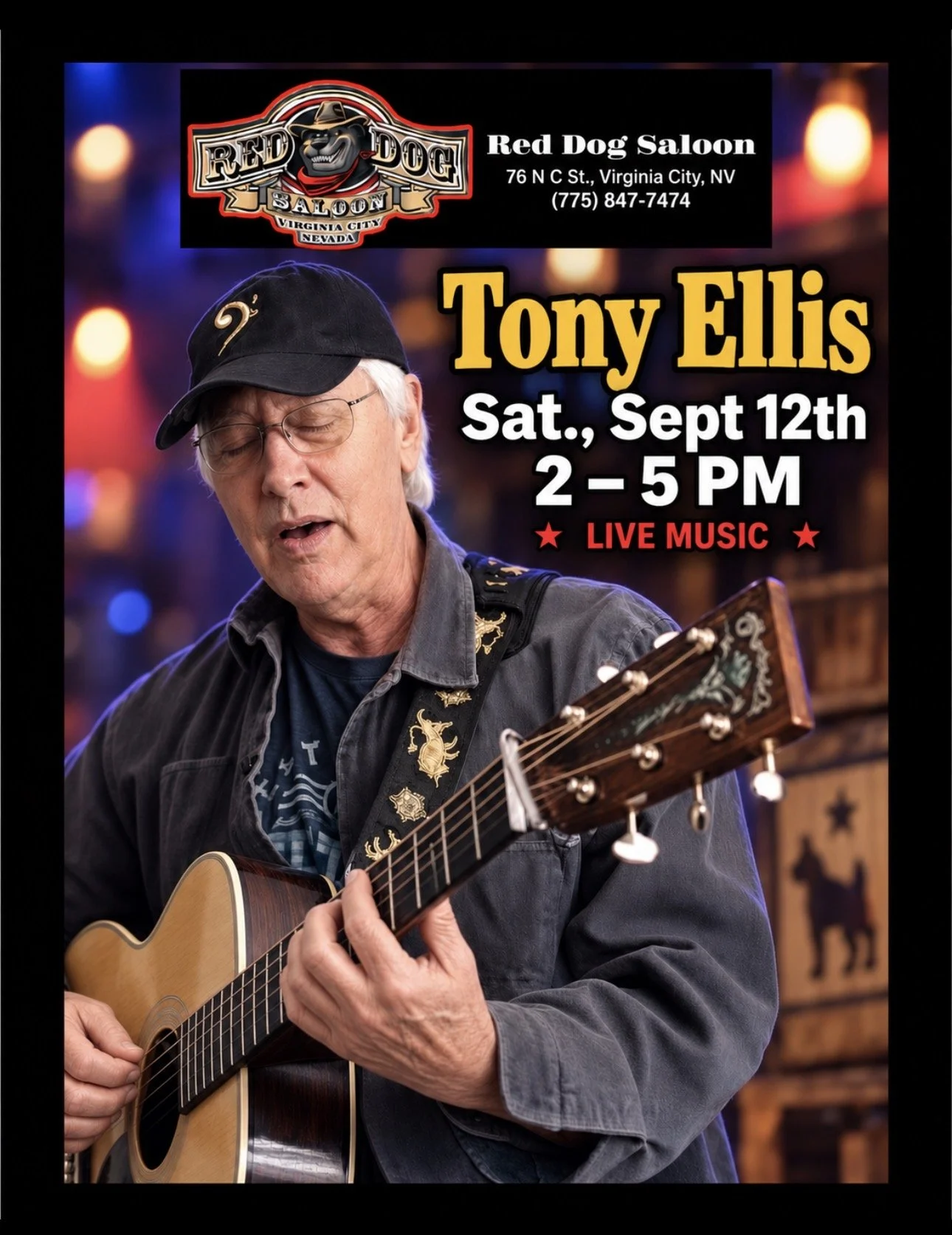Tony Ellis live