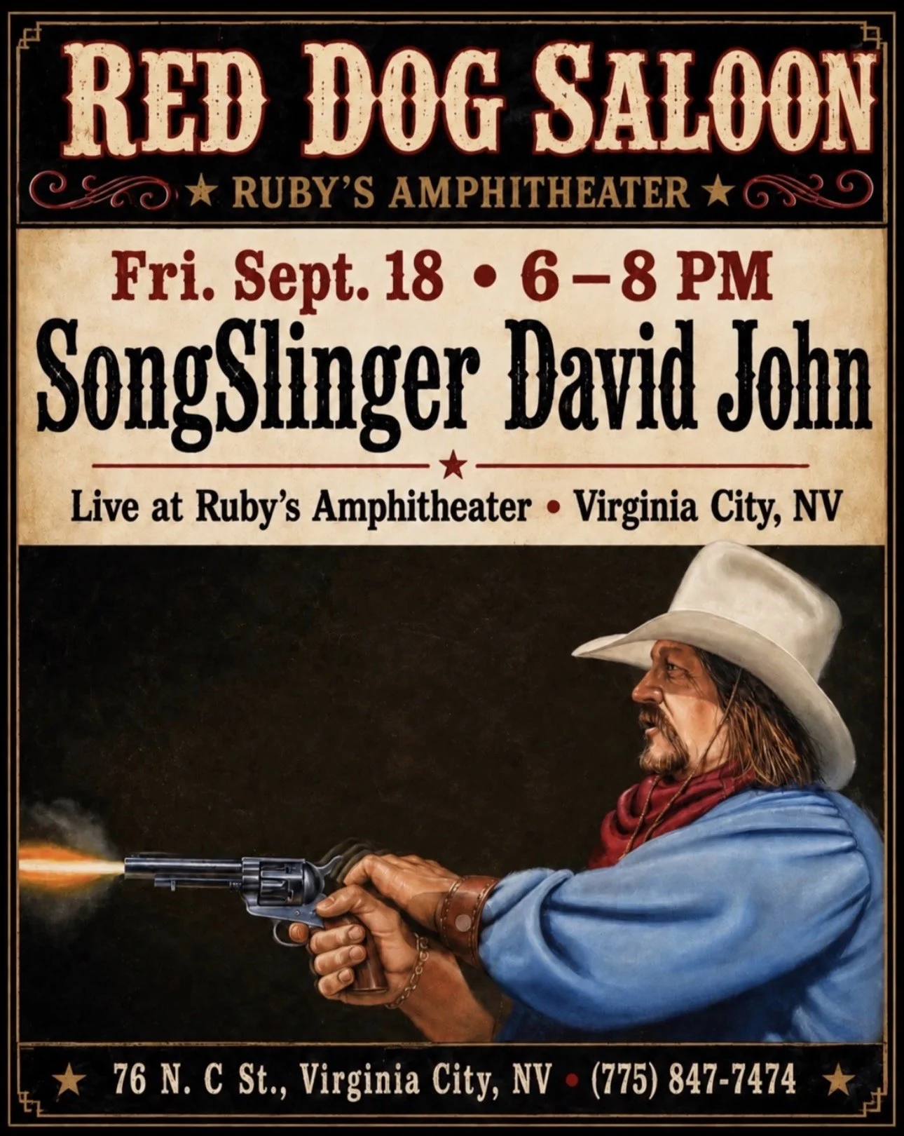 SongSlinger David John - Cowboy legends and Wild West history 