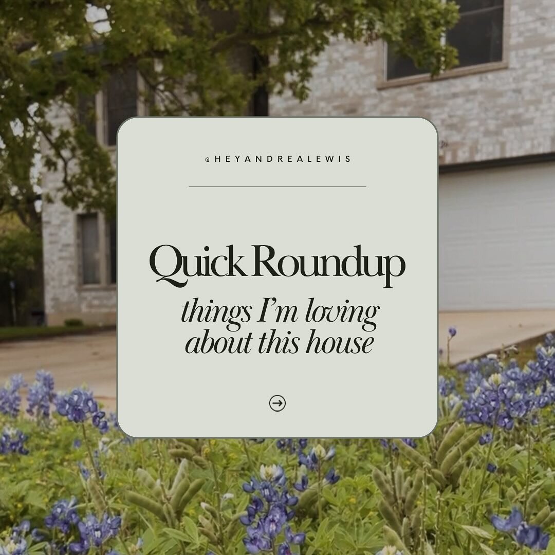 Changing it up to share a *Quick Roundup* of my favorite things about my new listing in South Austin ✨

Not pictured, but also loving:
🏘️ It&rsquo;s tucked away on a cul-de-sac road in a pocket neighborhood (read: no through traffic)

🌳 Easy access