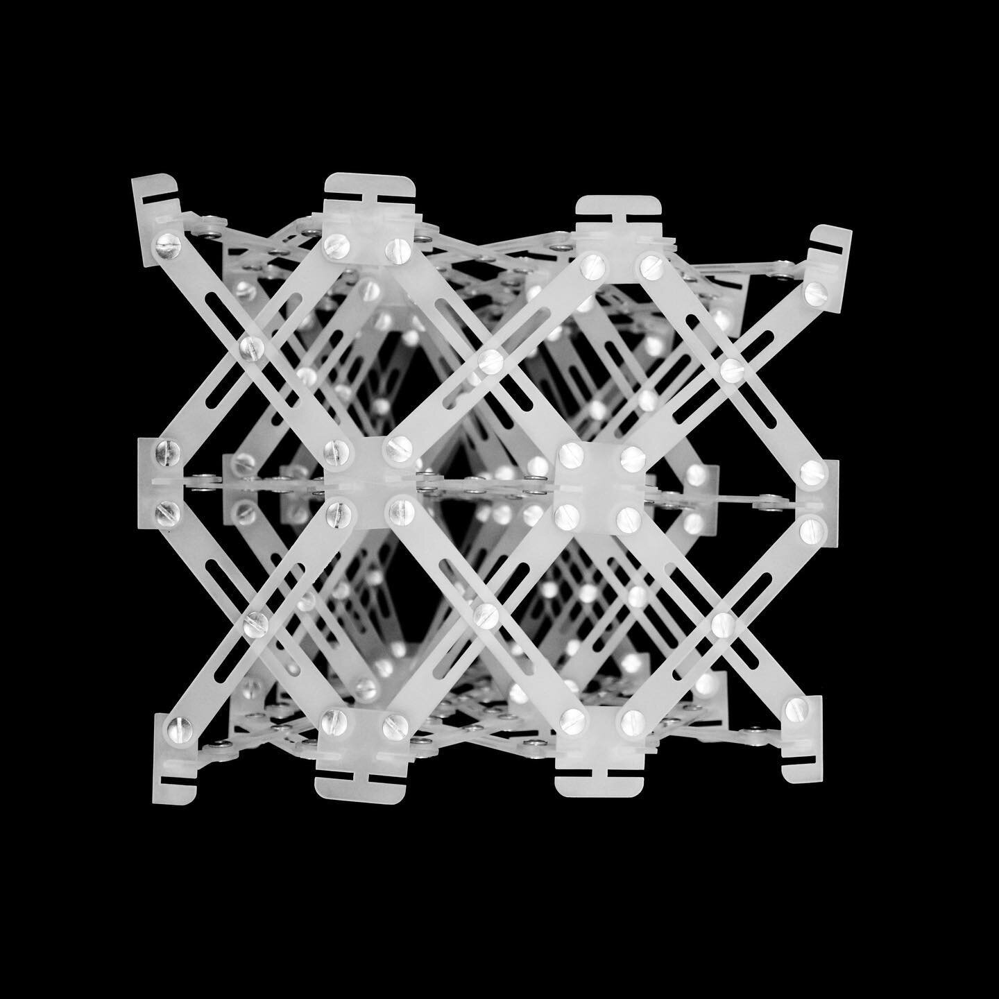 Model by Catherine Ives (@catherinelmira) exploring the concept of deployable architecture. 

&quot;If architecture could respond and change physically to a human, like the flexibility of clothing, it may transform how people perceive space. Discussi