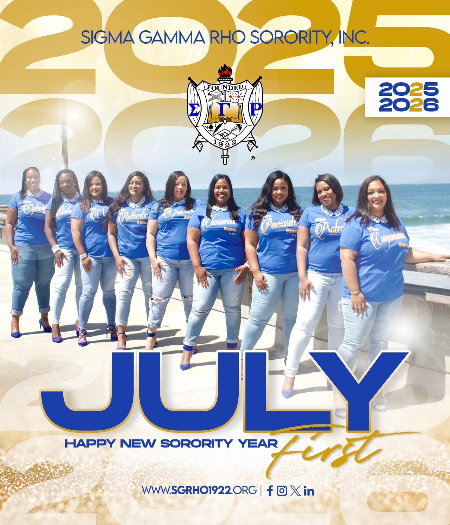 New year, same unshakable commitment to Greater Service, Greater Progress! As we step into another dynamic sorority year, we honor our legacy, uplift our sisterhood, and elevate our impact. Let’s make this year unforgettable, Sorors!
#SigmaGam