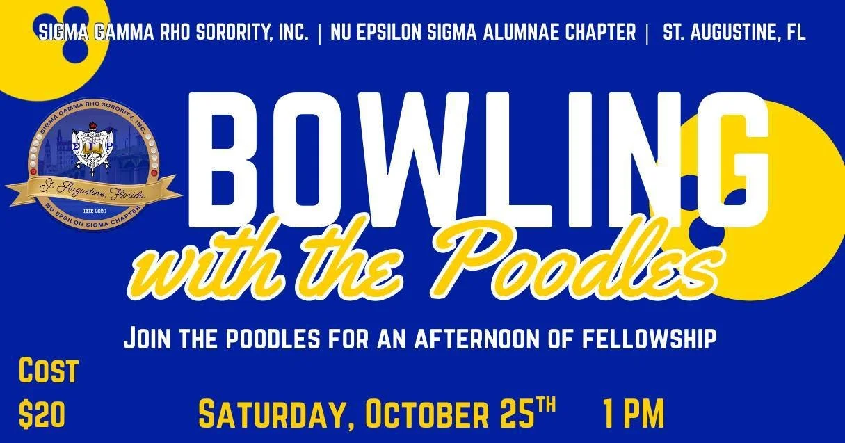 What a beautiful day of sisterhood and service! After welcoming our newest Philo Affiliates with love and pride, Nu Epsilon Sigma Alumnae Chapter hit the pavement at the West Augustine Cancer Walk—standing strong for survivors, fighters, and th