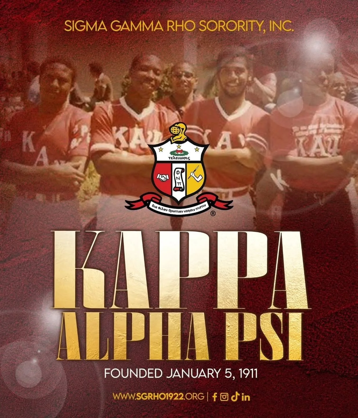 Happy Founders&rsquo; Day to the Men of Kappa Alpha Psi Fraternity, Incorporated from the Greater Women of Sigma Gamma Rho Sorority, Incorporated! #sigmagammarho #seregionsgrho  #nuepsilonsigma #staugsgrho #historiccoastpoodles #j5 #kappaalphapsi #ka
