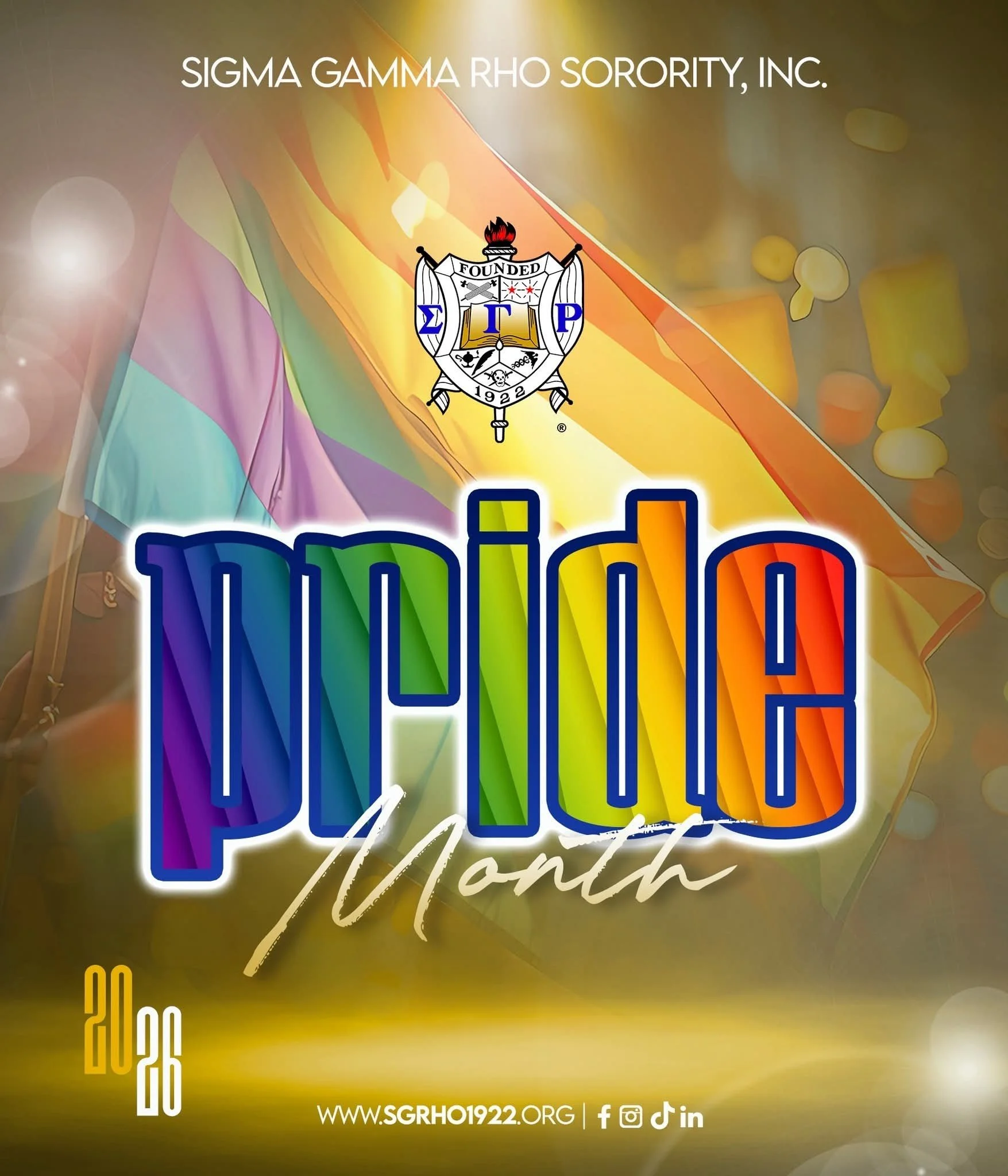 This Pride Month, Sigma Gamma Rho Sorority, Inc. celebrates the power of authenticity, inclusion, and belonging.

We recognize the importance of creating communities where every individual is valued, respected, and empowered to thrive. Through sister