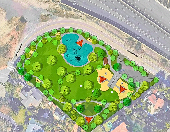 Vista Deputy Mayor and District 4 Vista City Councilmember Dan O'Donnell delivered on at new park at 546 Matagual Drive, home to a future park in Vista, CA