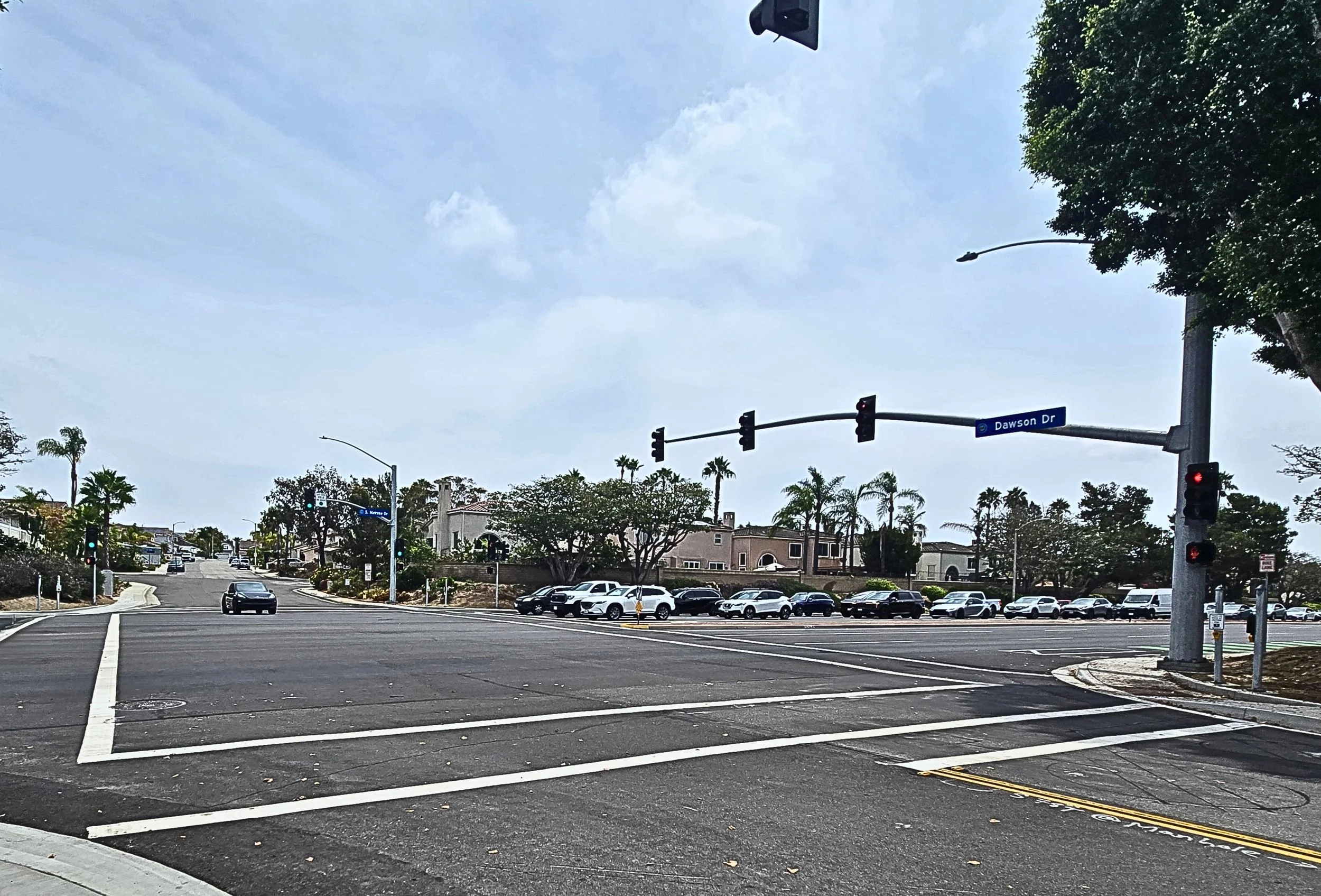 Vista Deputy Mayor and District 4 Vista City Councilmember Dan O'Donnell fought hard and was successful in getting a new traffic light at South Melrose and Dawson