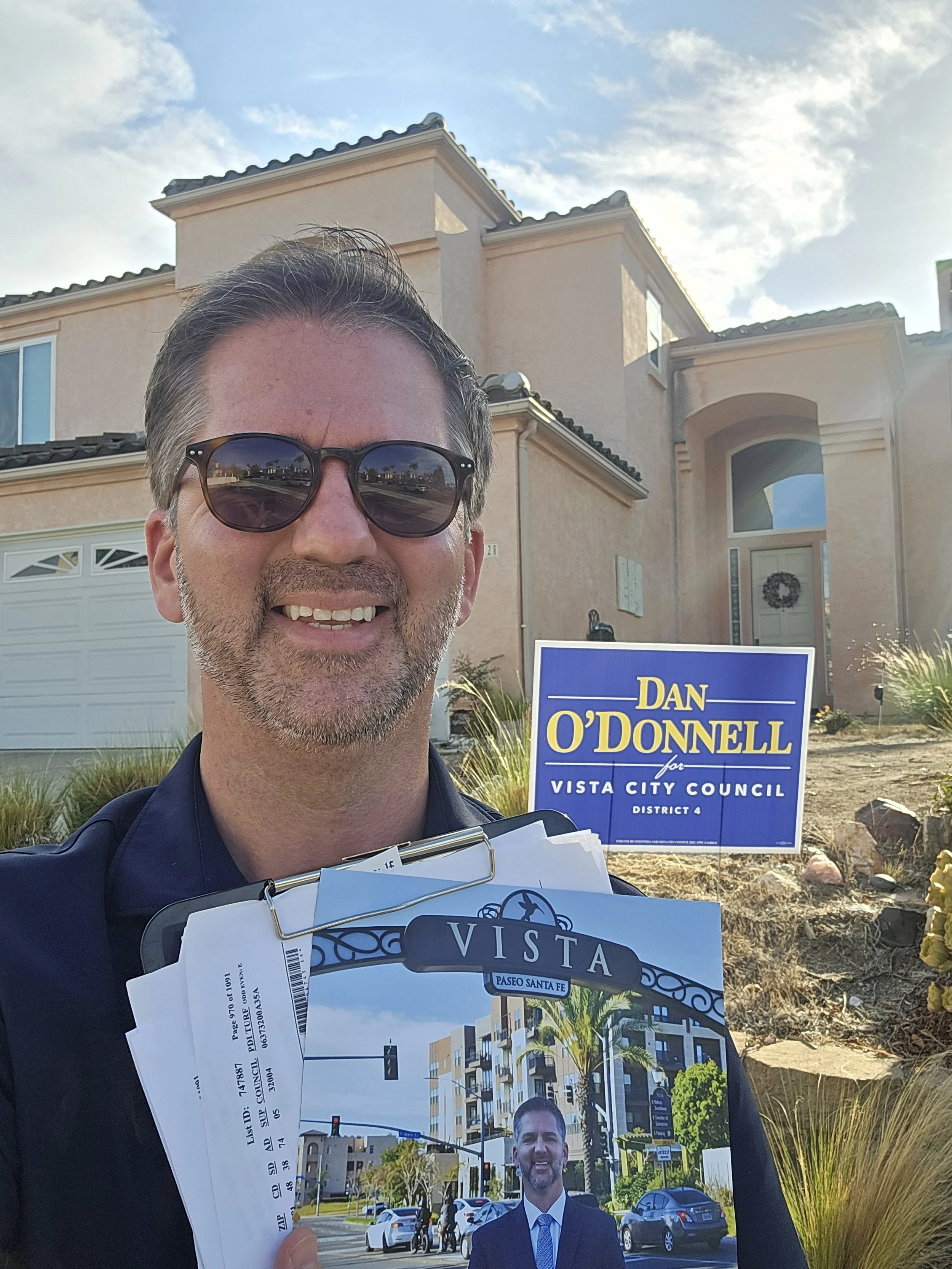 Dan O'Donnell Deputy Mayor City of Vista California Vista City Councilmember - Vista City Council  District 4