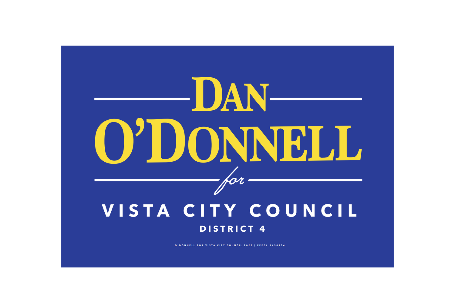 Dan O'Donnell | Vista City Council District 4 | 2026