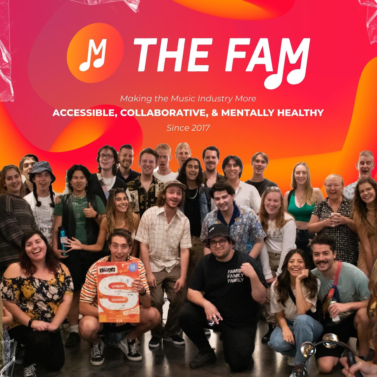 As a non-profit membership organization, the FAM is a movement that aims to break down the unhealthy and negative stereotypes and perpetuate the healthy stereotypes of the music industry. Our philosophy is that this approach will lead to a more acces