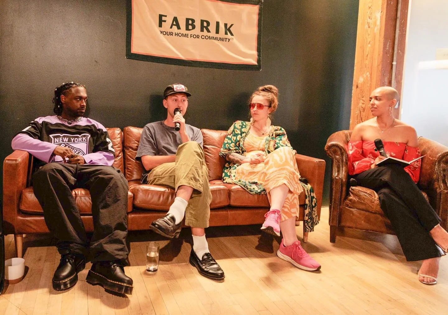 Thank you to @thirdplacebarnyc for helping us produce this beautiful and important moment last week 🧡 
Shoutout to our amazing moderator @vialiveshere guiding the conversation with @s.y.n.d.e.l @maybeben_ @cille_songwriter on the importance or menta