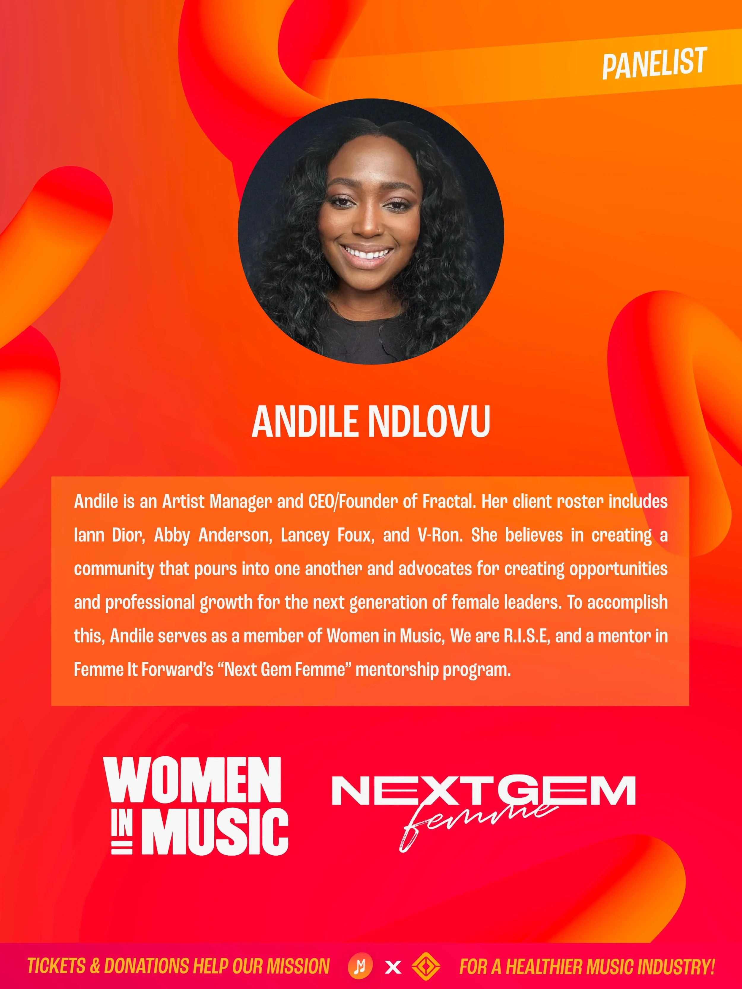 Meet the Speakers: Andile Ndlovu @its.andile 
Join @thefammusic and @rivianofficial TOMORROW in Venice for &ldquo;The Rise and Fall of Dopamine&rdquo;