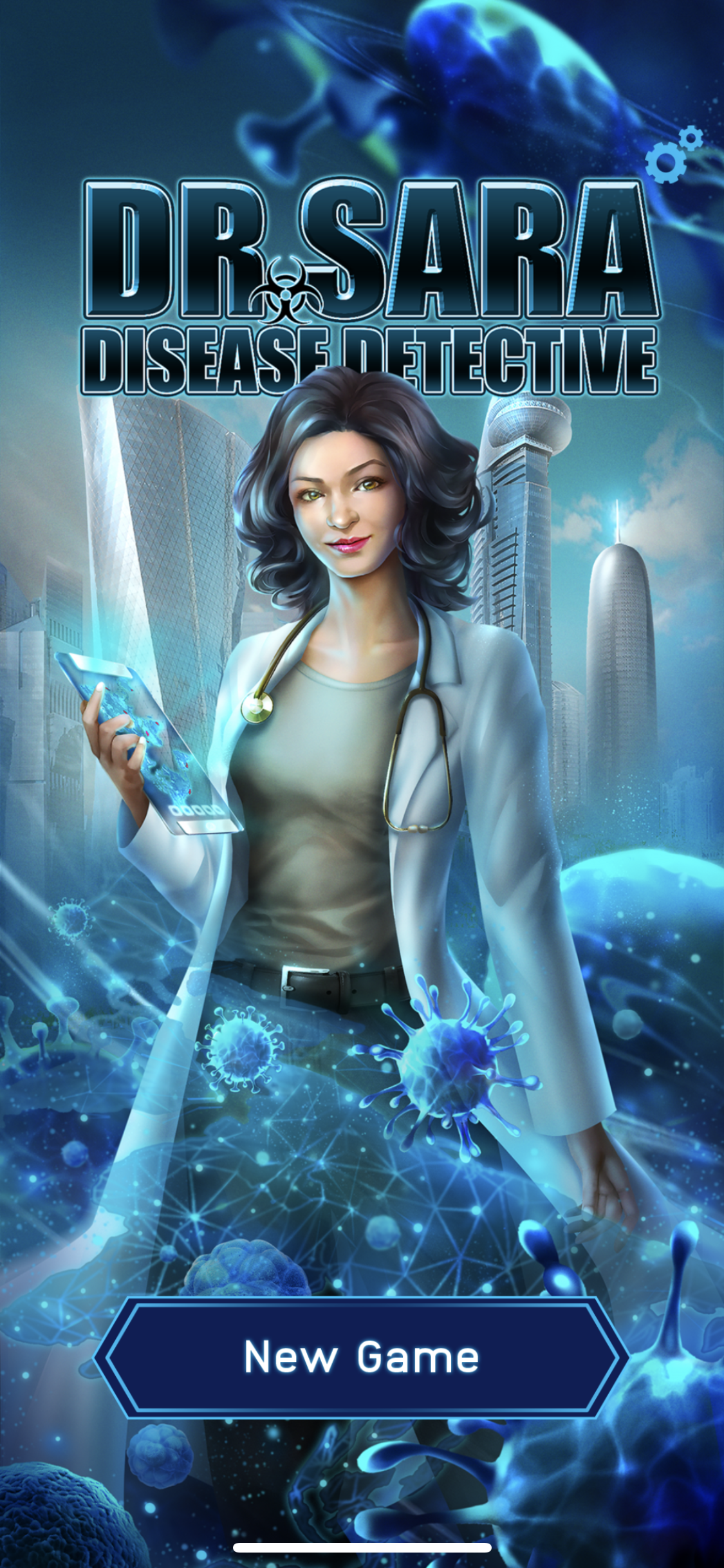 Dr Sara Disease Detective splash page