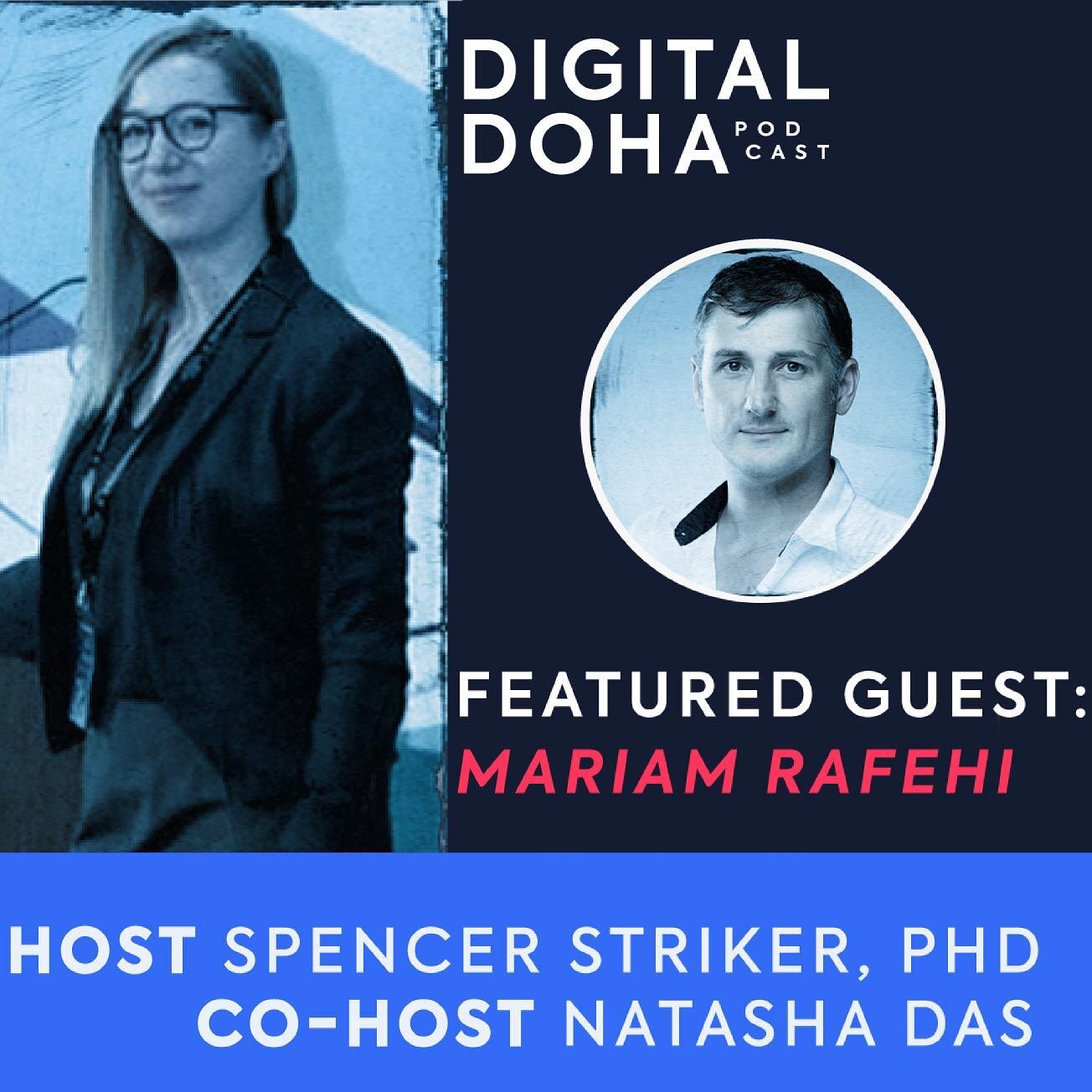 The Digital Doha Podcast is back with Ep 3: &ldquo;Synesthesia&rdquo; feat. Mariam Rafehi @im.me.mi leading innovator in VR Design! 

The newest in our series focused on bringing listeners informative conversations with Qatar-based experts exploring 