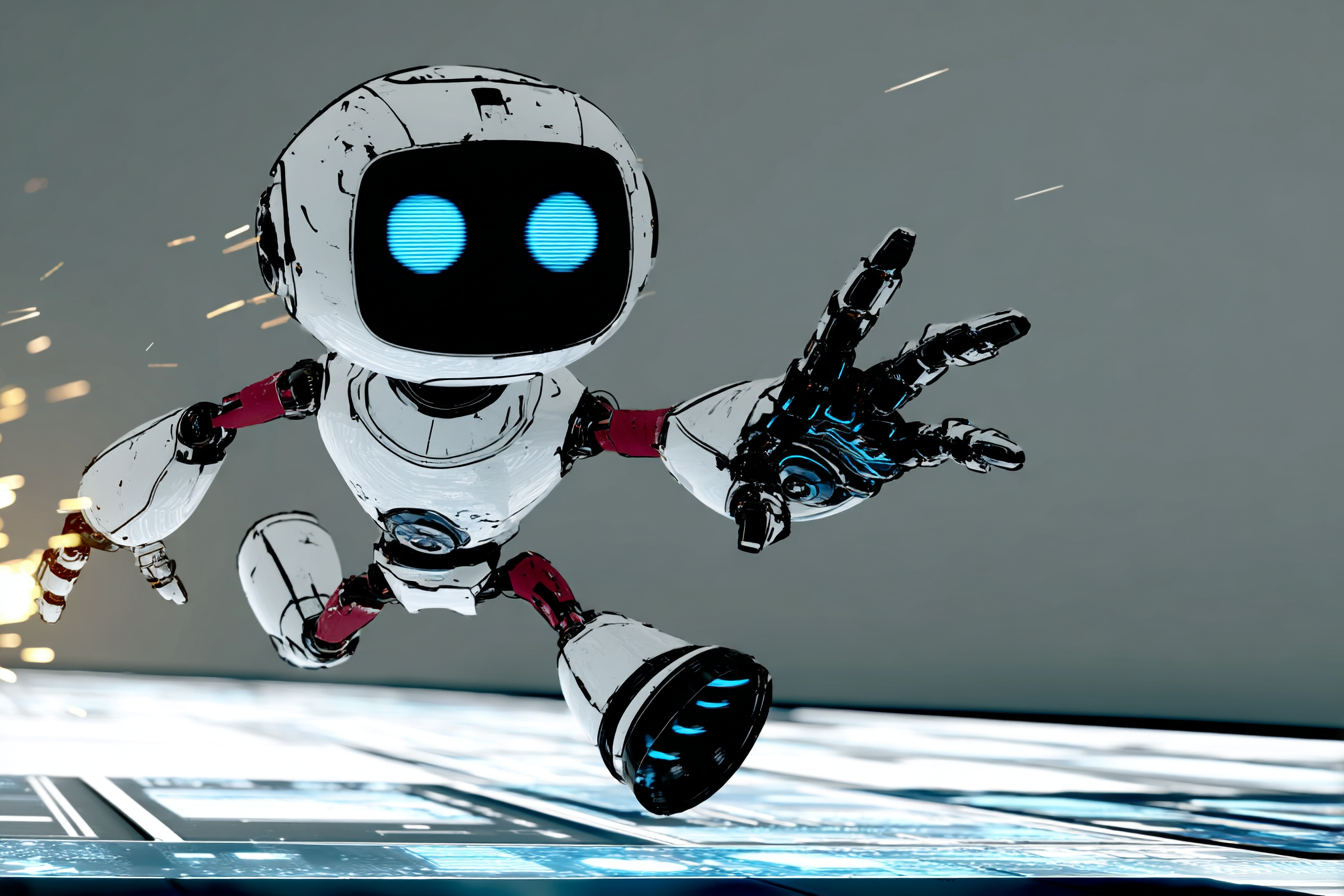 Rendered by Robots podcast concept art