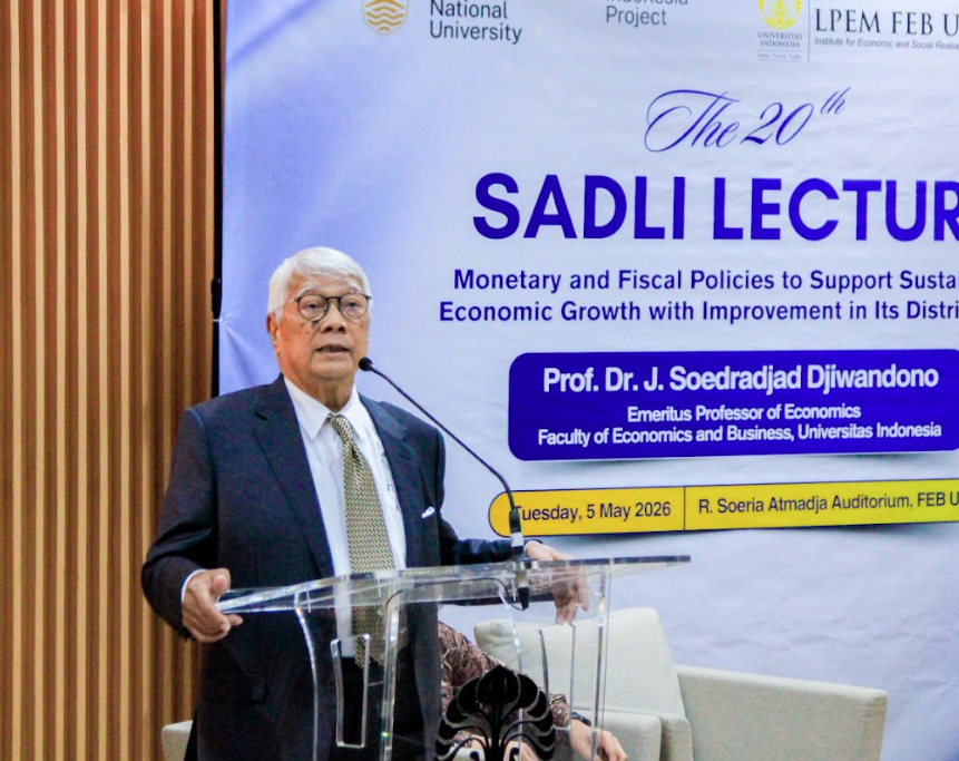 2026 Sadli Lecture