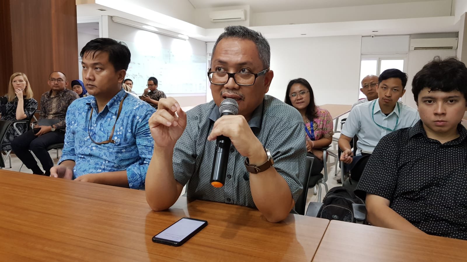 Asep Suryahadi at FKP in Jakarta (2020)