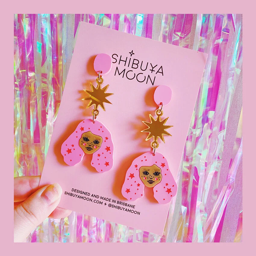 Luna (Candy-Pink/Latte)