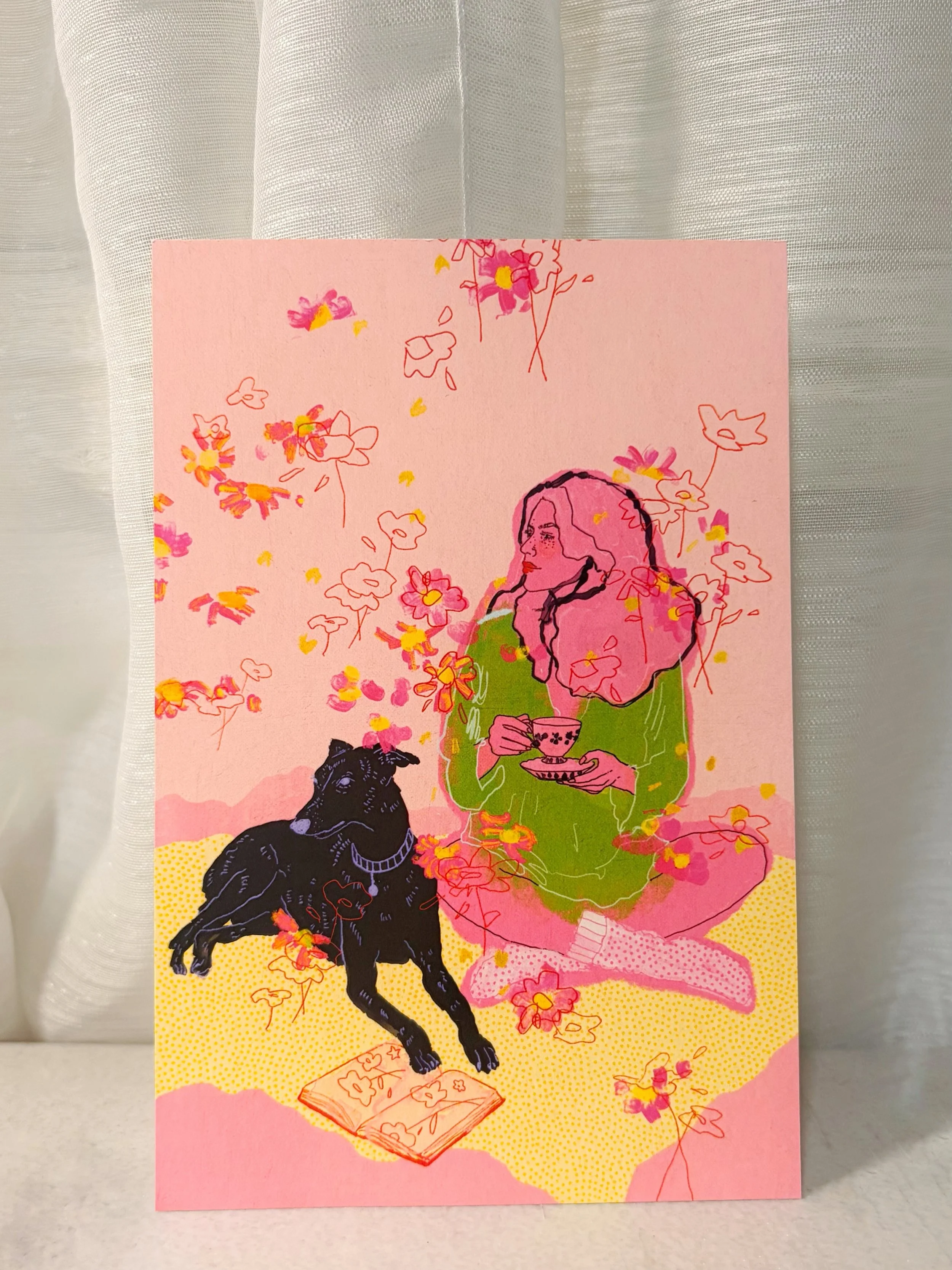 &ldquo;An Afternoon In The Garden&rdquo; 〰️ the art print for the May edition of mail club 🌸

This month, I&rsquo;ve shared the art print + letter with plenty of behind the scenes, but the sticker + extra goodies are a surprise 🙂

Last call for sig