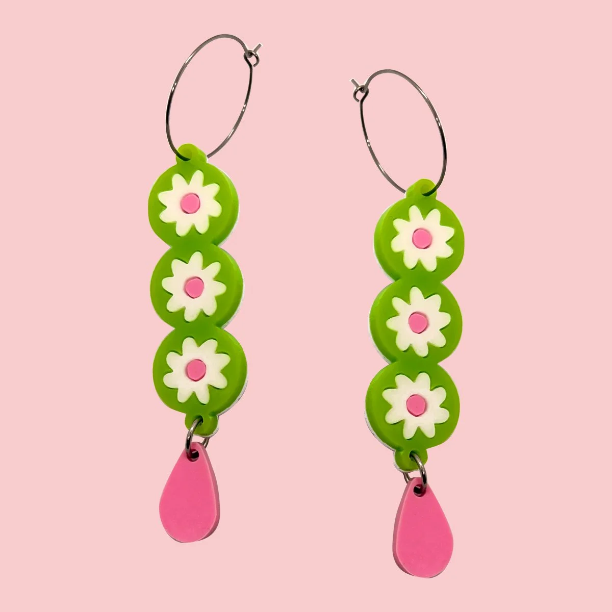 Meadow Blossoms (Lime Green/Candy)
