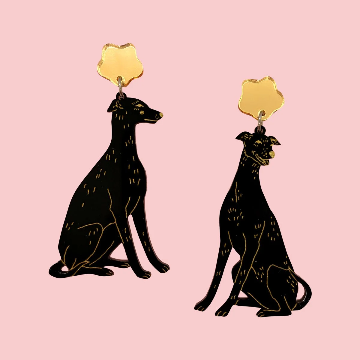 Sweet Doggos (Black/Gold)