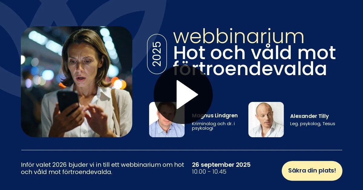 Hot och våld mot förtroendevalda