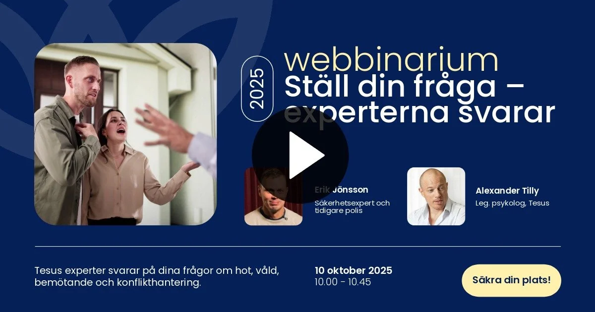 Ställ din fråga – experterna svarar