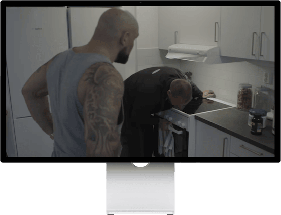 film ur utbildningen om hot och våld inom fastighetsbranschen