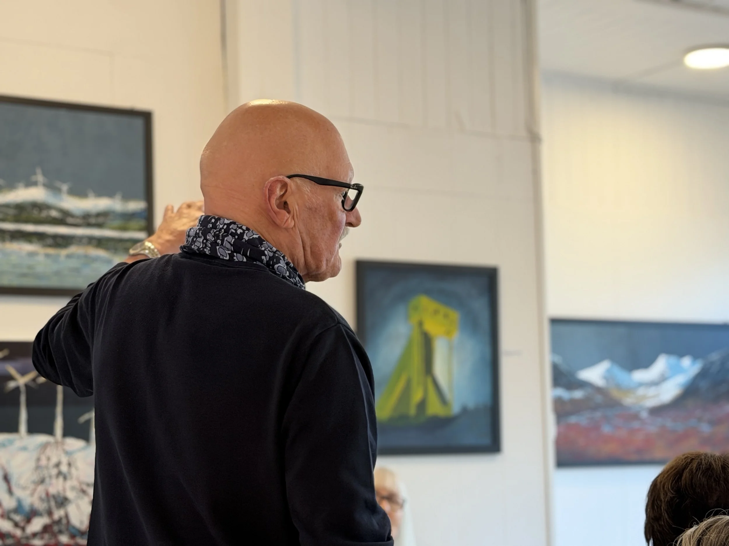 Lars Galdal inviterer til lørdagsåpen utstilling