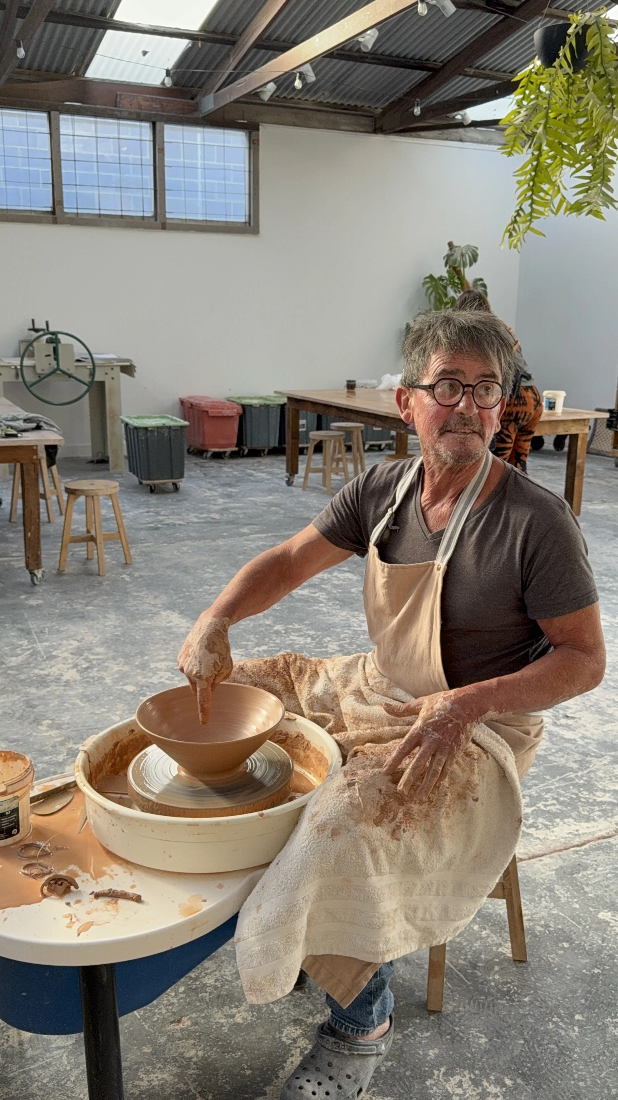 8 Week Intermediate Wheel Throwing with Andrew Gibson | Tues Morn 6th Oct – 24th Nov