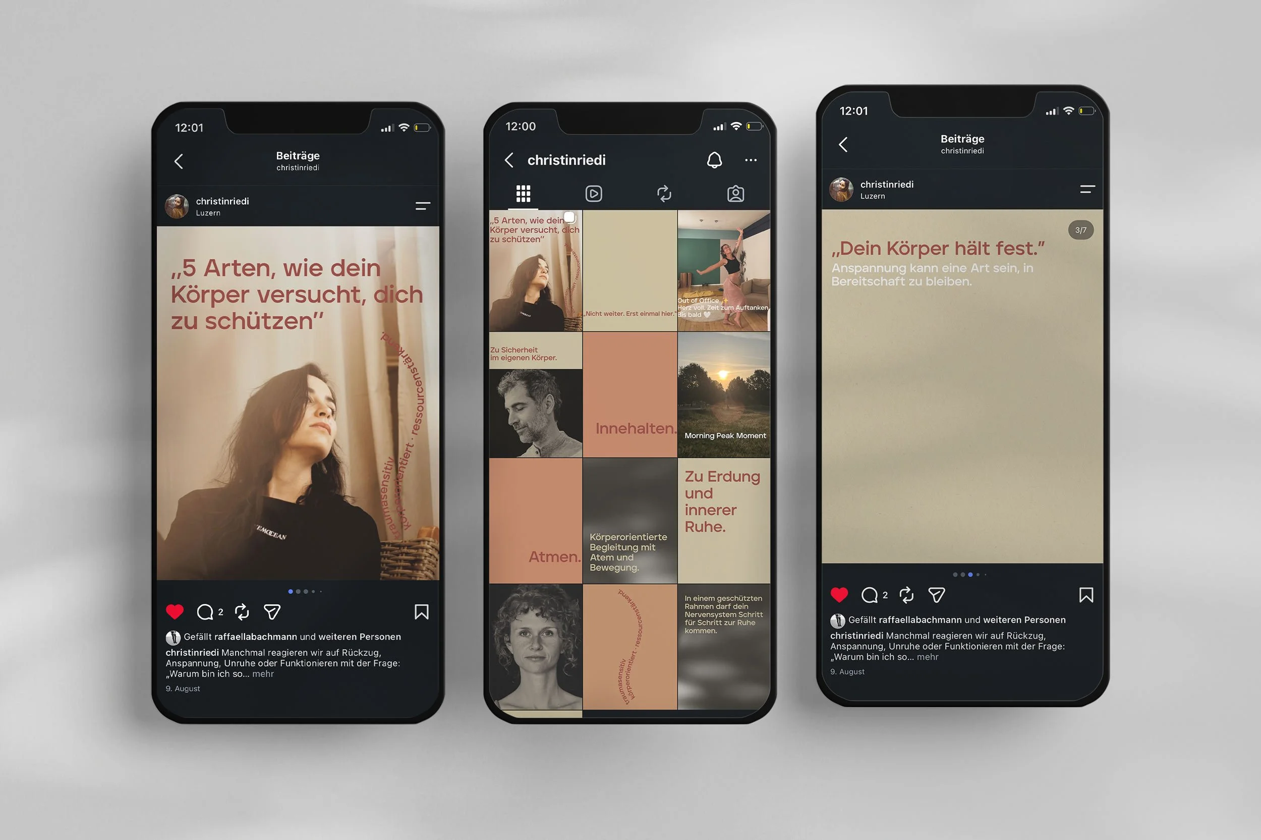Social Media Instagram Vorlagen mt Canva