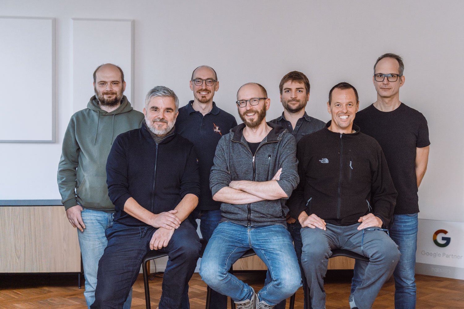 Unternehmensfotografie – Team Gruppenfoto