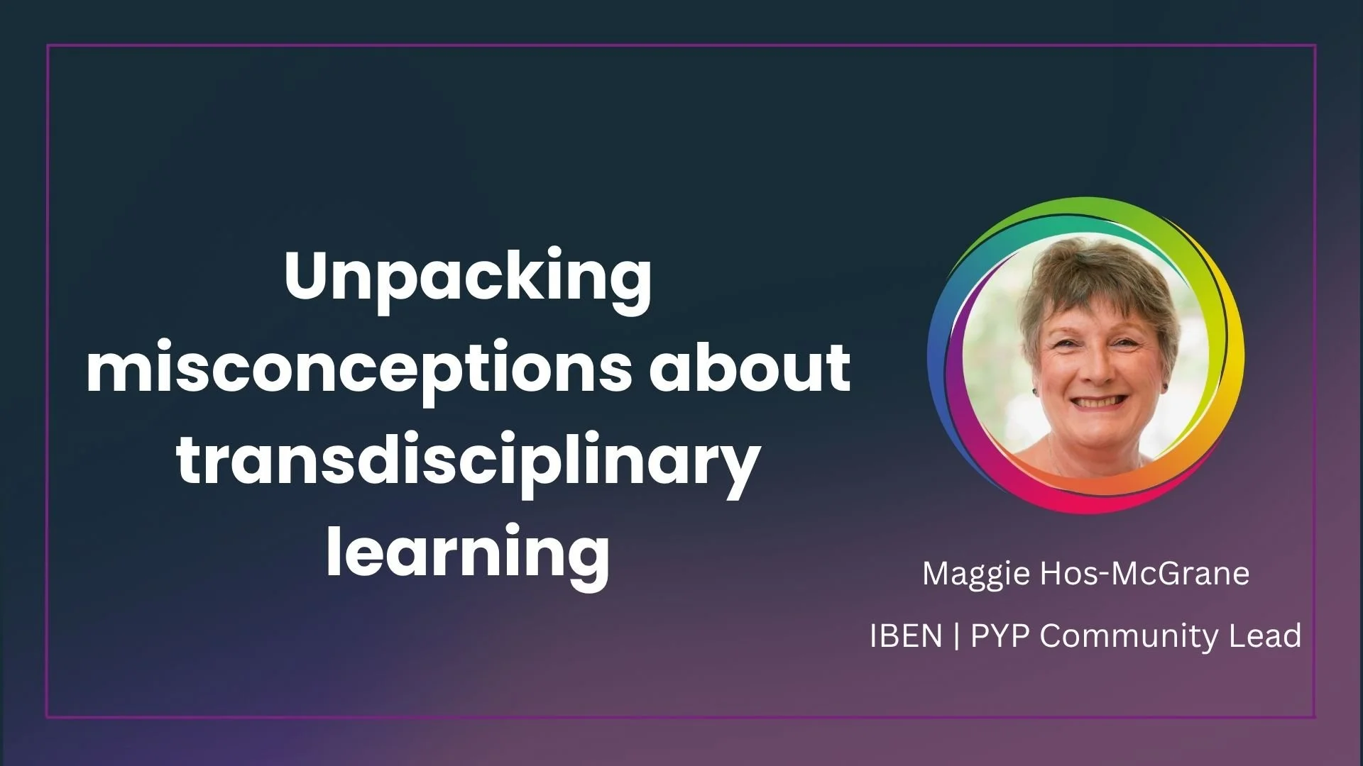 Unpacking misconceptions about transdisciplinary learning 