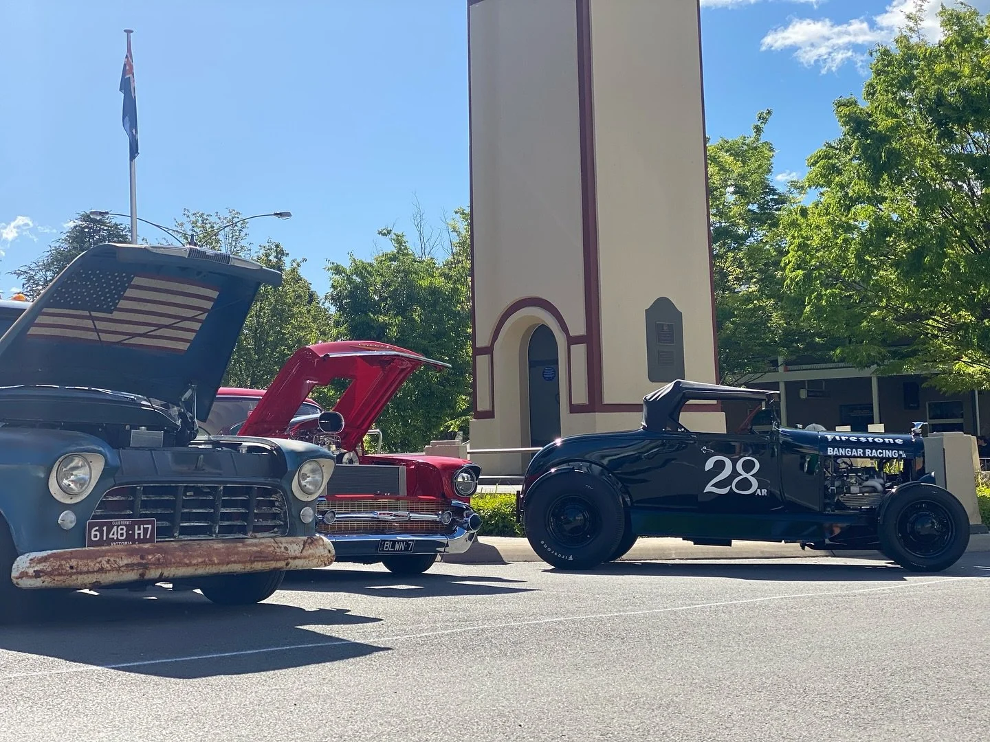 S T A R T  Y O U R  E N G I N E S 🛻💨 

The Cars are Rolling into TOWN for Brights 32nd Hot 🔥 Rod Show !!!! 

This weekend focuses on car enthusiasts across Australia, attracting the owners and lovers of many and various automobiles along with thei