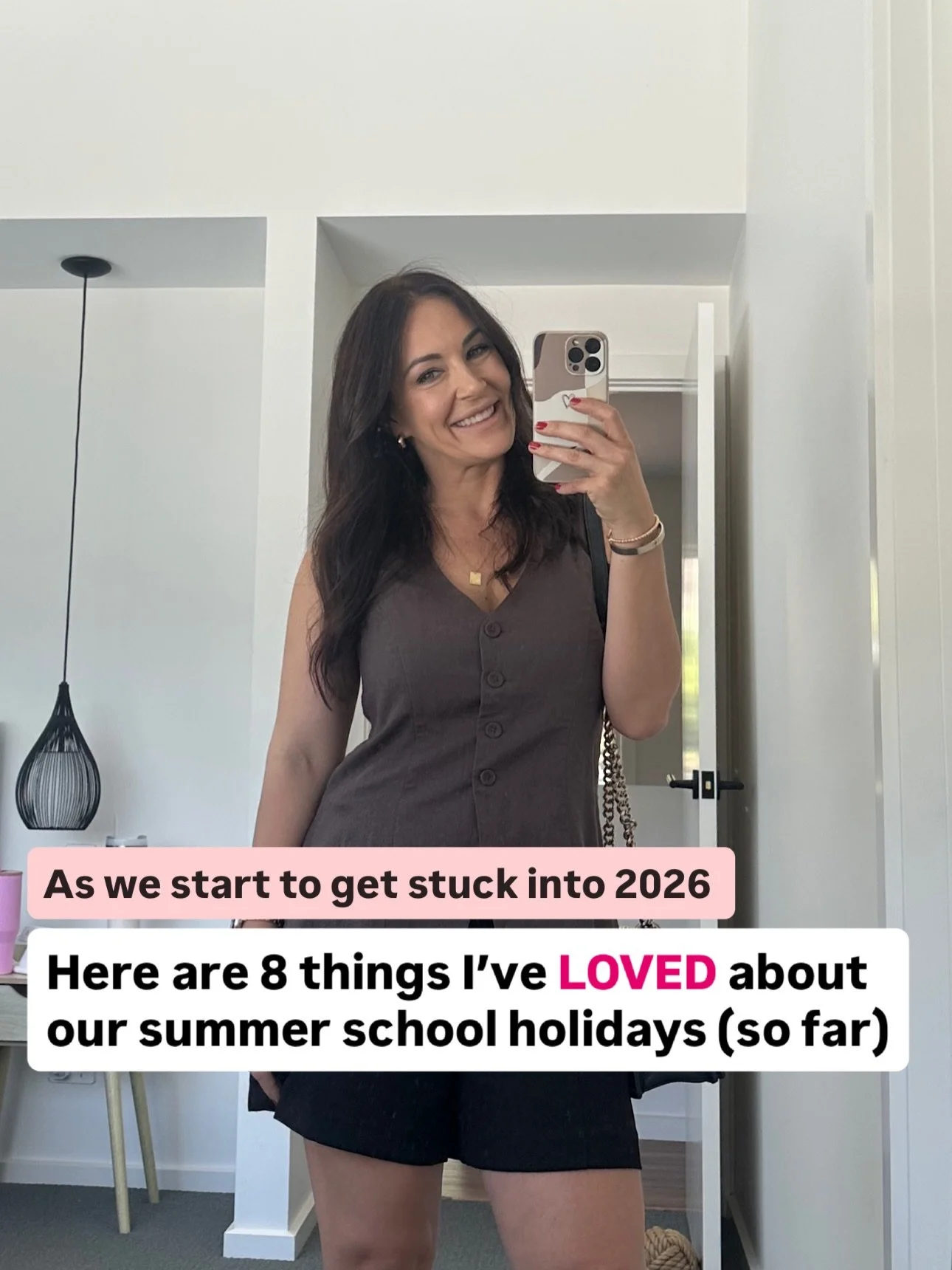 And the 9th thing is&hellip;

I&rsquo;ve loved taking a break from work, business, clients to focus rest and recharge - BUT IM BACK and absolutely PUMPED for what 2026 has in store!! 🤗🥳

 What have you loved about your summer? Let me know 👇