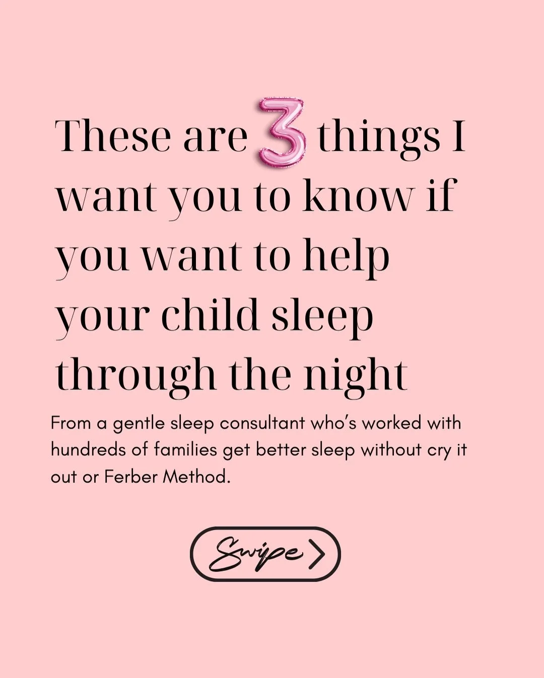 Making change can feel hard! 

But waking up hourly overnight is REALLY hard! 

You need to choose your HARD! 

When making changes that are aligned to your goals, your child&rsquo;s needs and you&rsquo;re confident in making the change it is short t